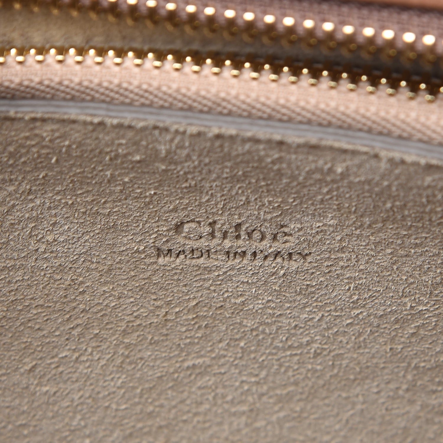 Chloe Calfskin Suede Medium Pixie Shoulder Bag Nougat 6 of 6