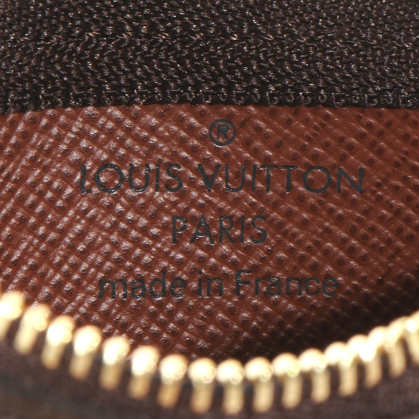 Monogram Key Pouch