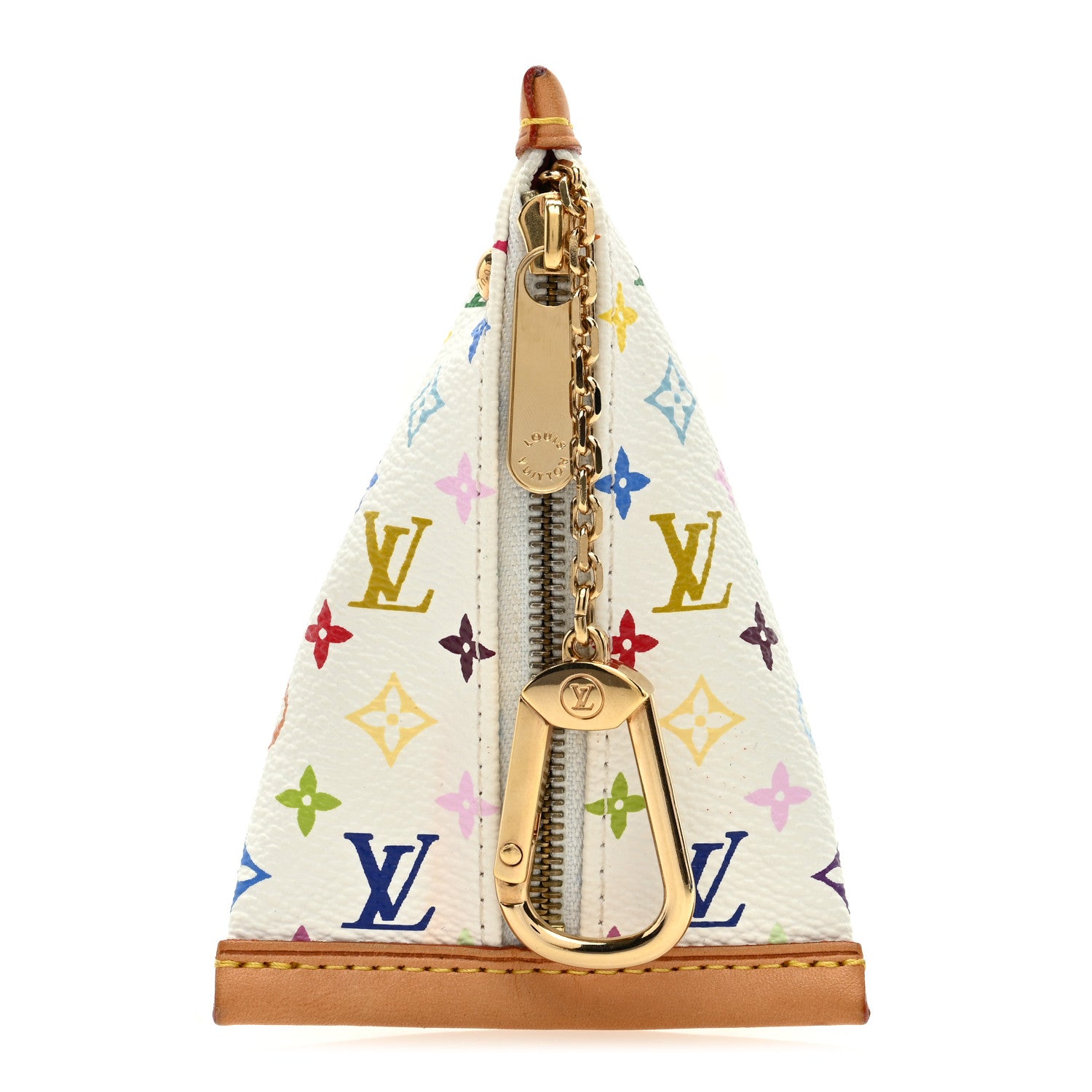 Louis Vuitton LOUIS VUITTON Monogram Multicolor Berlingot Coin Purse White 1 of 6