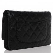 Chanel Caviar Quilted Wallet On Chain WOC Black 3 of 18