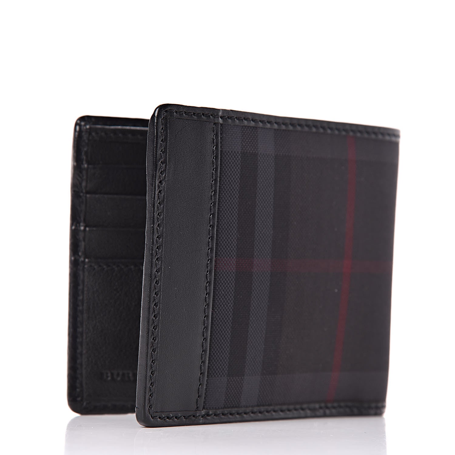 Burberry Horseferry Check BBi-Fold Wallet Charcoal Black 3 of 8