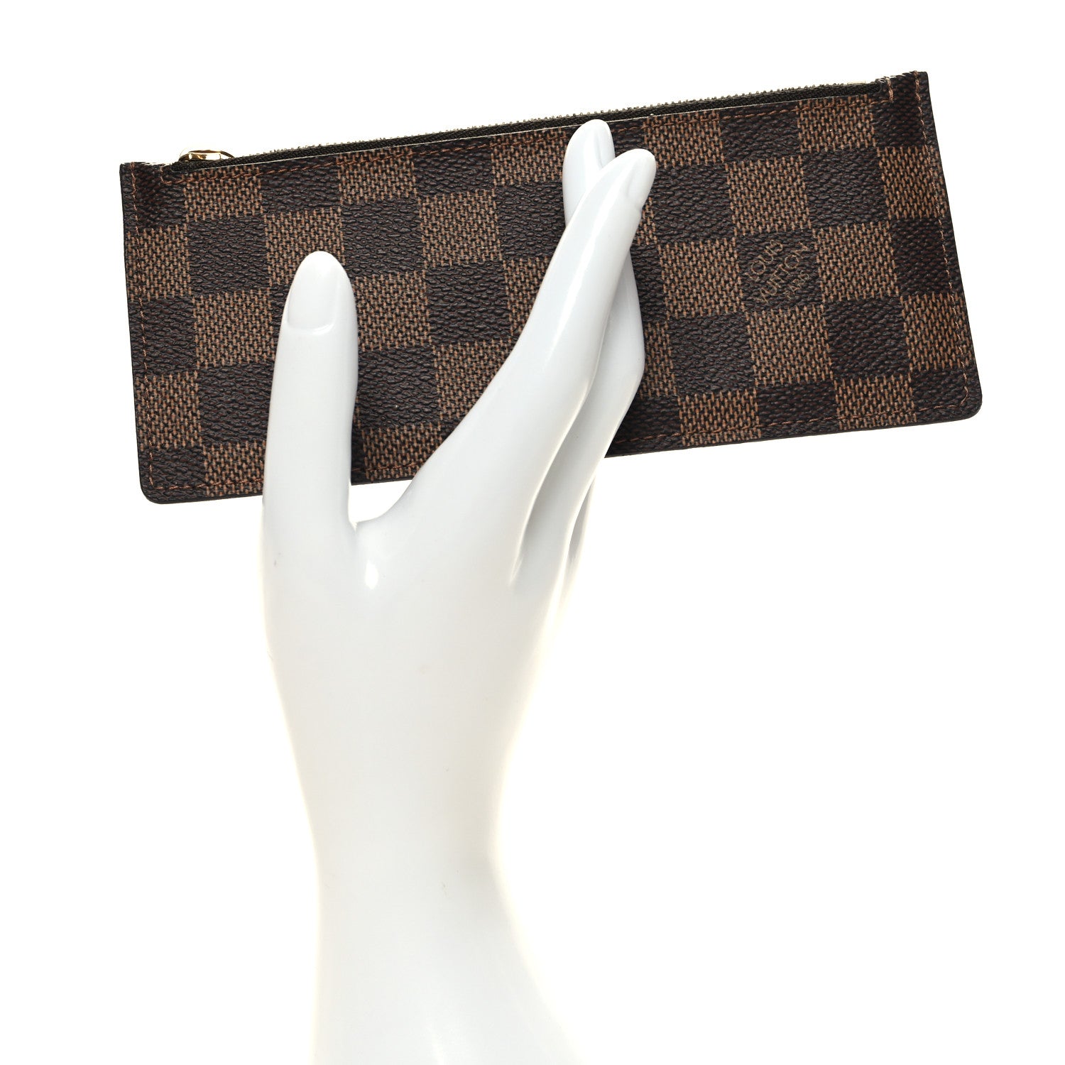 Louis Vuitton Damier Ebene Josephine Wallet Zippered Insert 2 of 7