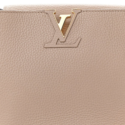 Louis Vuitton Taurillon Capucines MM Galet 8 of 12