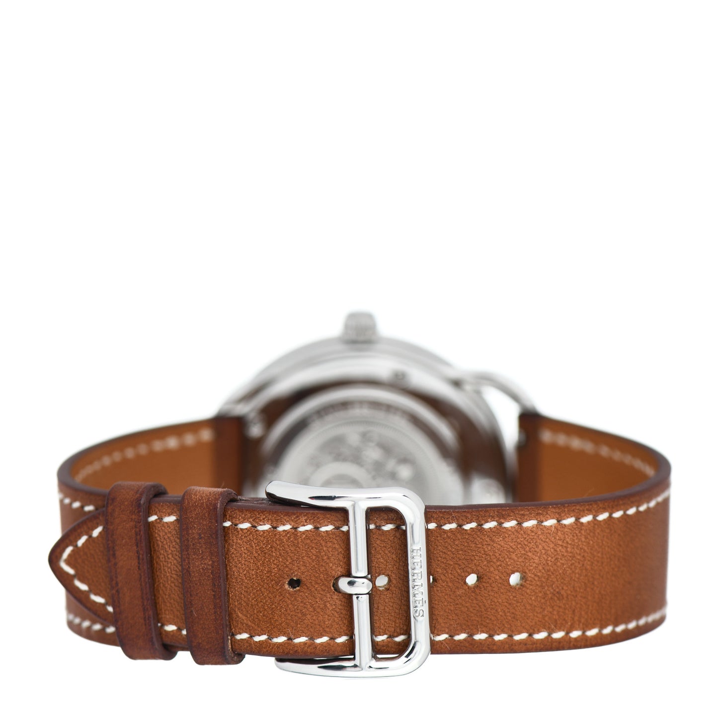 Stainless Steel Barenia 38mm Arceau Quartz Watch Fauve