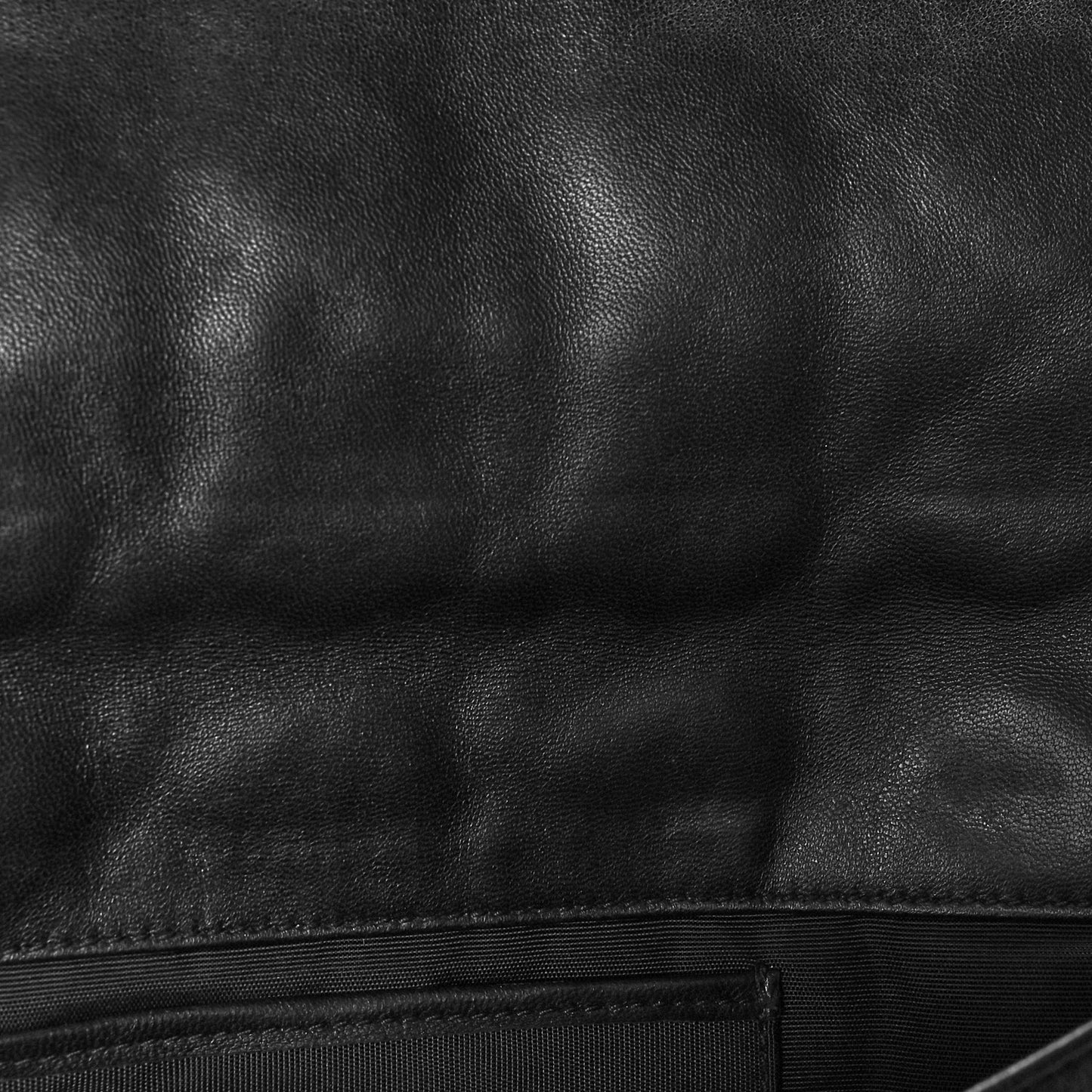 Lambskin Cannage Lady Dior Convertible Clutch Black