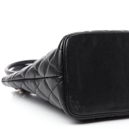 Chanel Caviar Quilted Medallion Tote Black 6 of 12