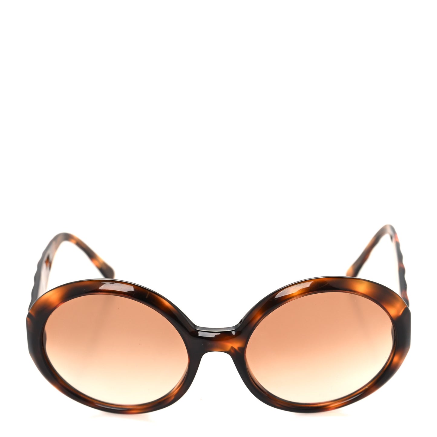 Quilted CC Mod Sunglasses 5120 Tortoise
