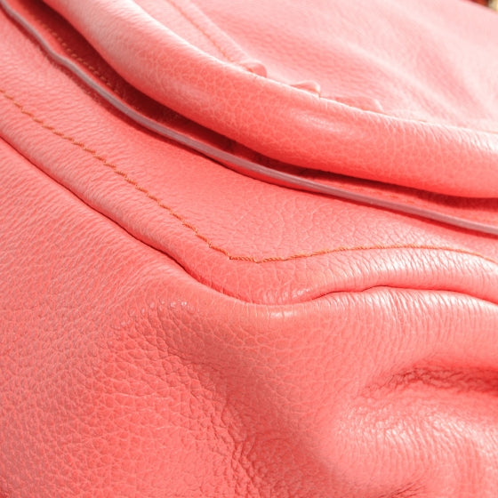 Chloe Calfskin Medium Paraty Coral 12 of 15