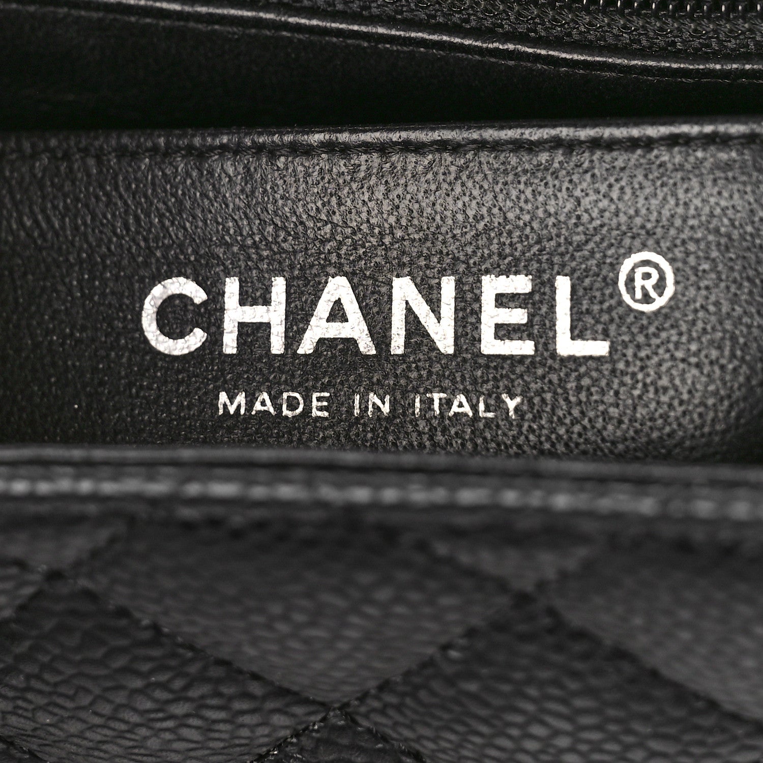 Chanel Caviar Quilted Mini Square Flap Black 6 of 9
