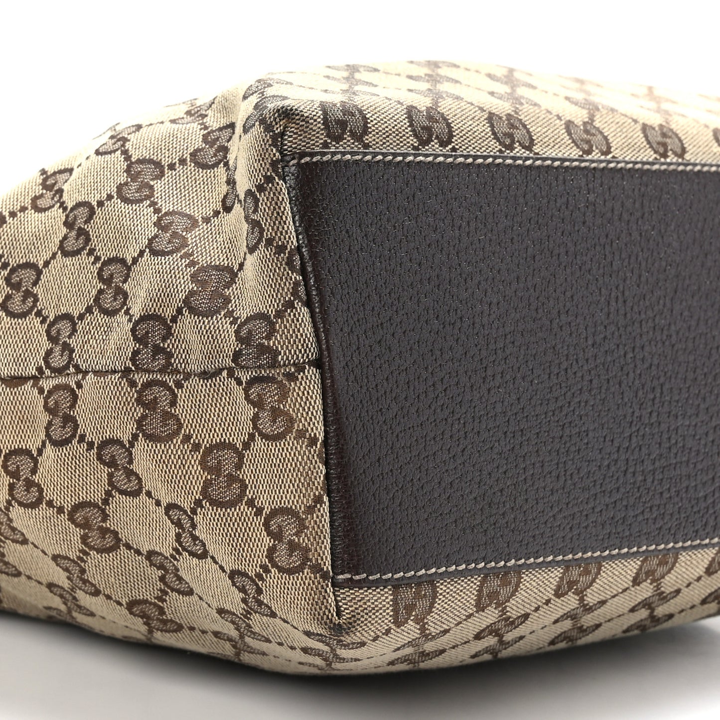 Monogram Charmy Tote Brown