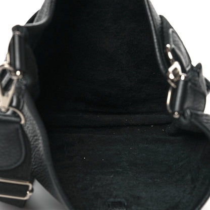 Hermes Taurillon Clemence Evelyne III GM Black 4 of 9