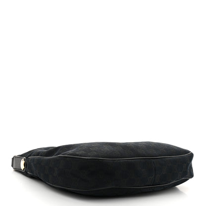 Gucci Monogram Medium Charmy Hobo Black 4 of 10