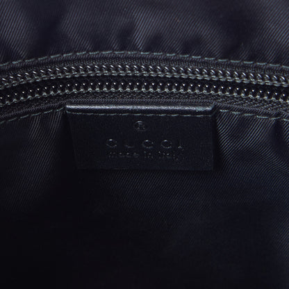 Gucci GG Supreme Monogram Web Messenger Bag Black 7 of 9