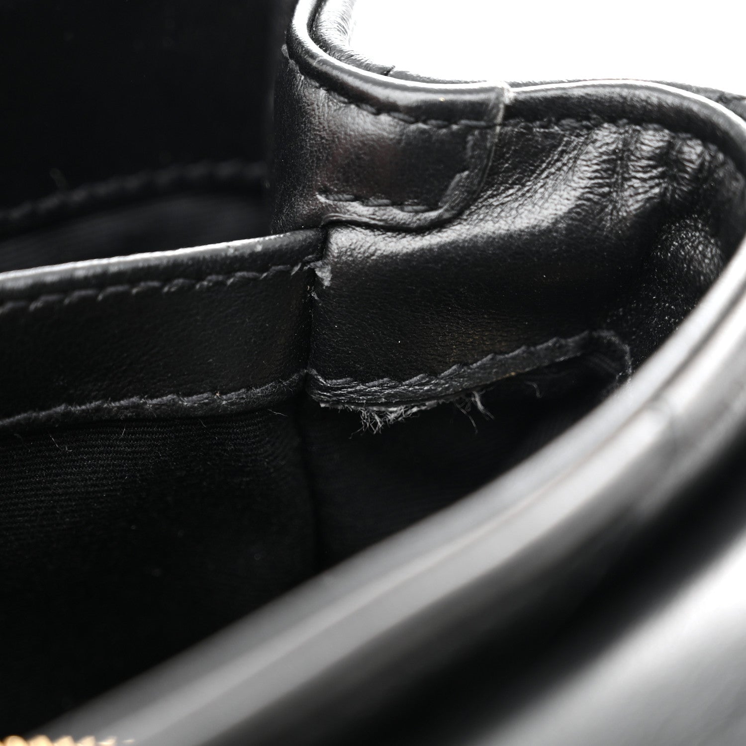 Saint Laurent Calfskin Y Quilted Monogram Toy Loulou Crossbody Bag Black 13 of 15