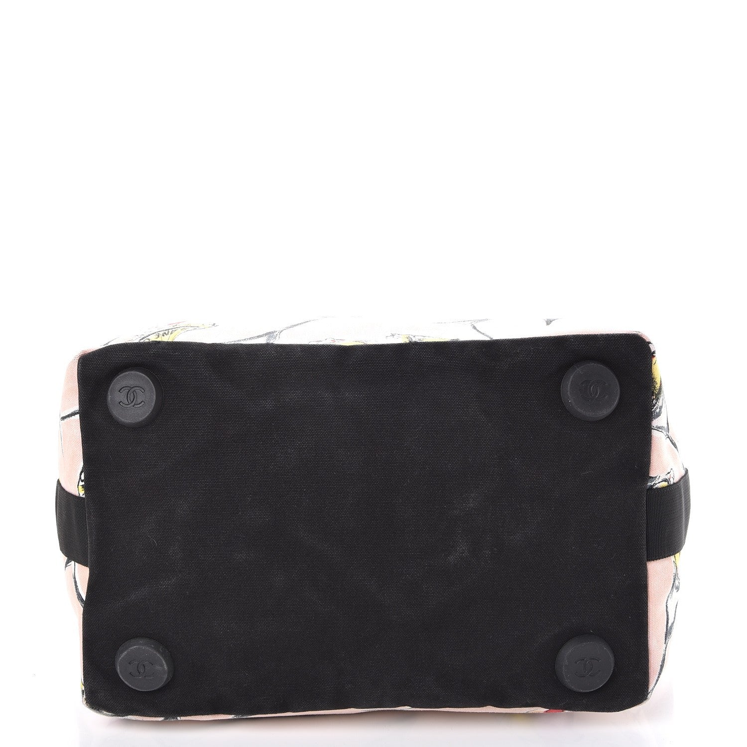 Chanel Cotton Canvas Hobo Pink 8 of 8