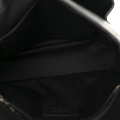 Saint Laurent Grained Lambskin Monogram Medium Niki Chain Satchel Black 5 of 12