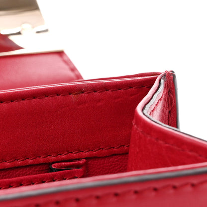 Gucci Calfskin Small 1973 Shoulder Flap Bag Hibiscus Red 19 of 19