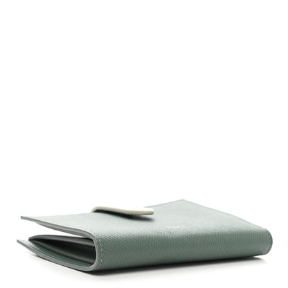 Celine Grained Calfskin Medium Multifunction Strap Wallet Green 4 of 10