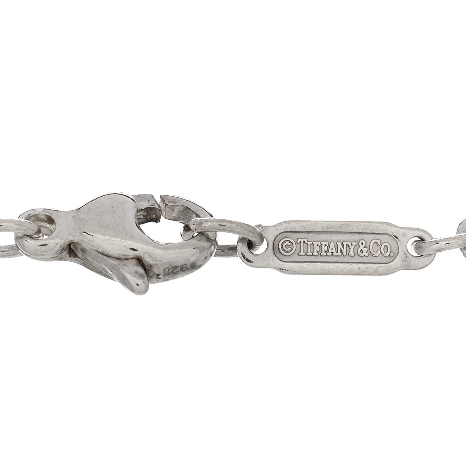 Tiffany Sterling Silver Mini Return to Tiffany Multi Heart Charm Bracelet 3 of 3