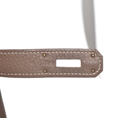 Hermes Togo Kelly Retourne 40 Etoupe 21 of 34