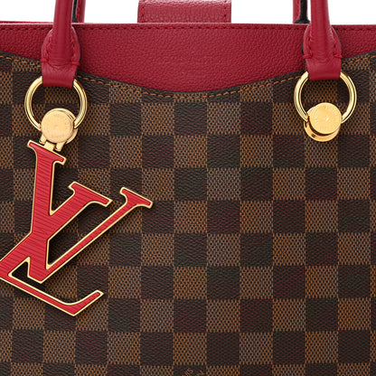Louis Vuitton Damier Ebene LV Riverside Lie De Vin 8 of 12