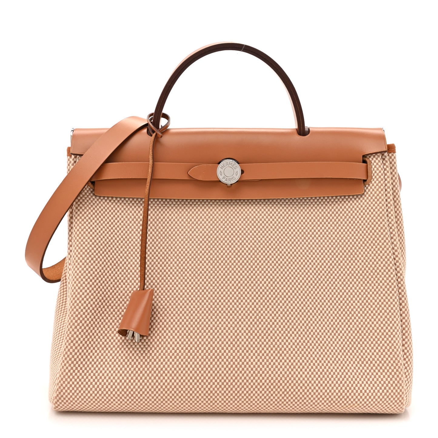 Vache Hunter Criss Viking Herbag Zip Retourne 31 PM Ecru Beige Naturel
