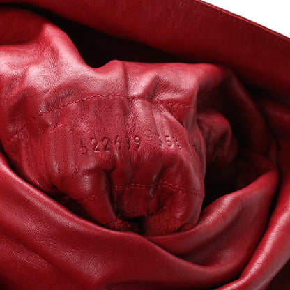 Gucci Deauville Calfskin Cinched Over The Knee High Boots 35.5 Red 7 of 7