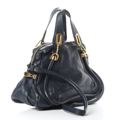 Chloe Calfskin Medium Paraty Navy 3 of 17