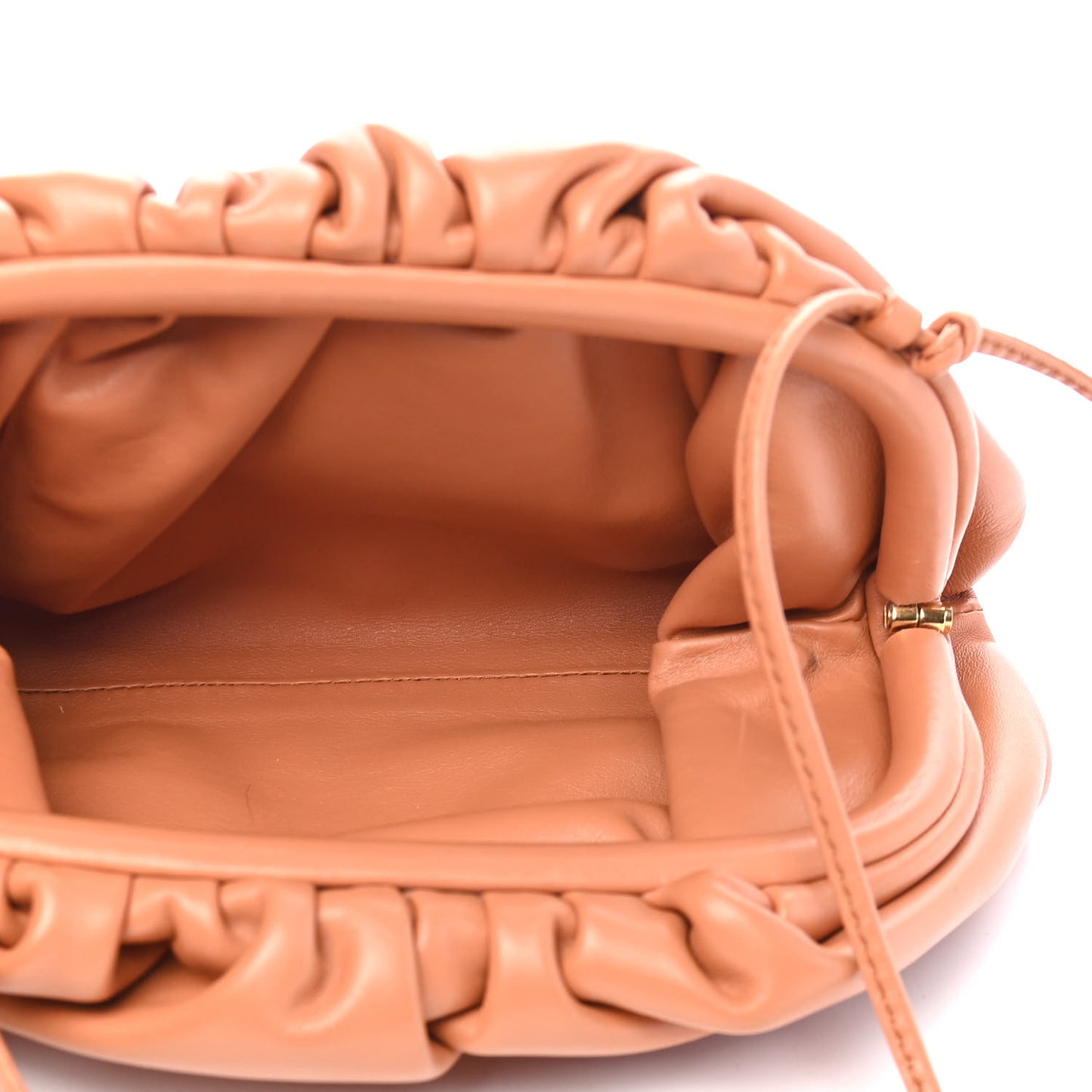 Butter Calfskin The Mini Pouch Clay