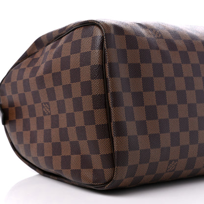 Louis Vuitton Damier Ebene Speedy 35 8 of 12