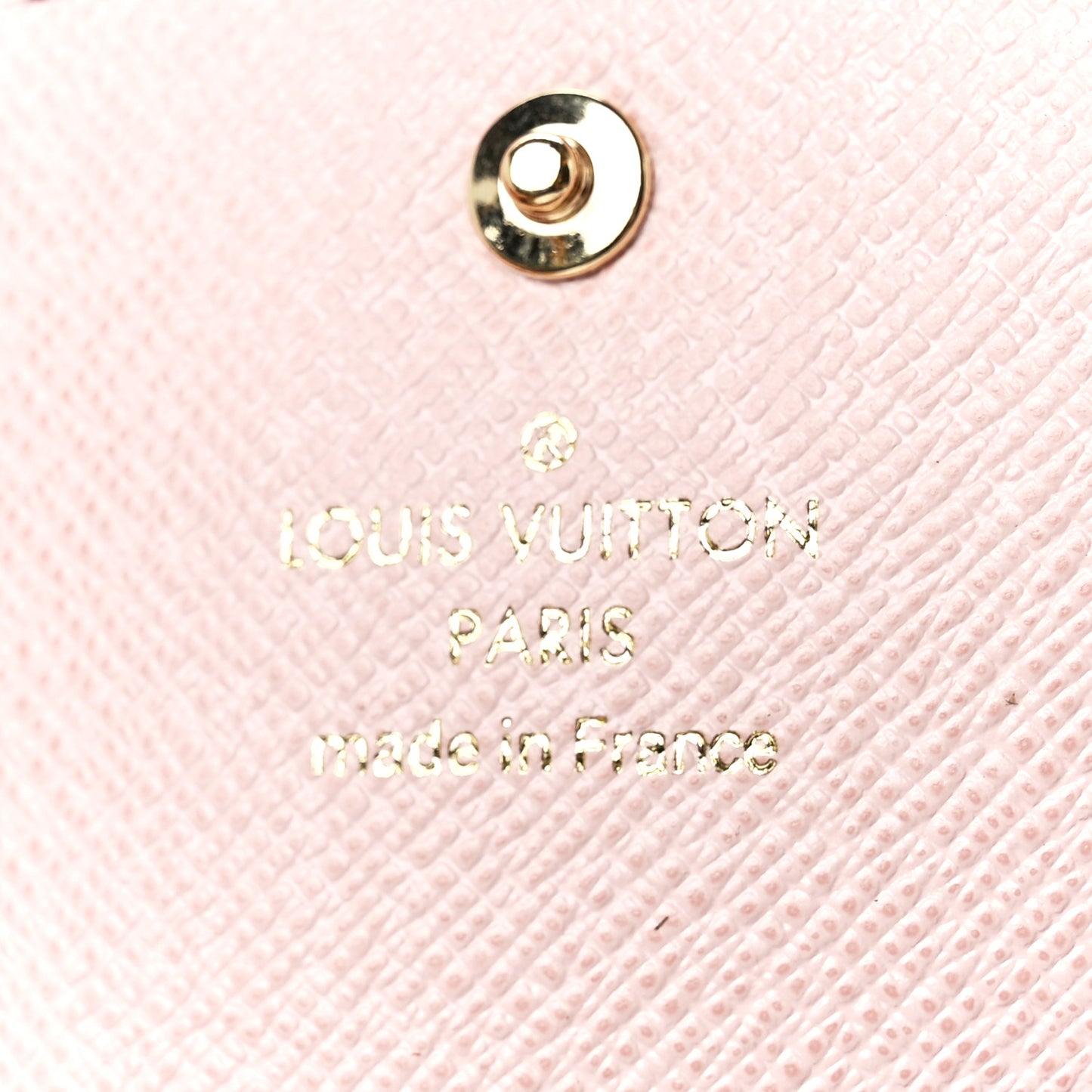 Monogram Emilie Wallet Rose Ballerine