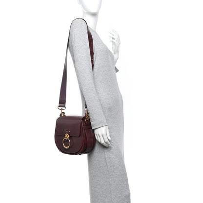 Chloe Calfskin Large Tess Bag Burnt Brown 2 of 9