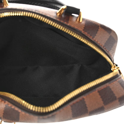 Louis Vuitton Damier Ebene Valisette Souple BB Black 5 of 7