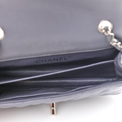 Chanel Lambskin Quilted Extra Mini Rectangular Flap Light Purple 4 of 9