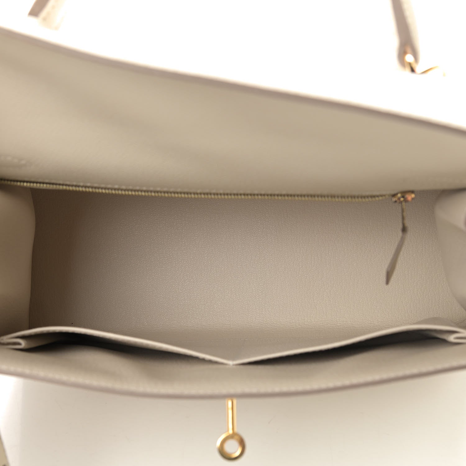 Hermes Epsom Kelly Sellier 28 Craie 5 of 10