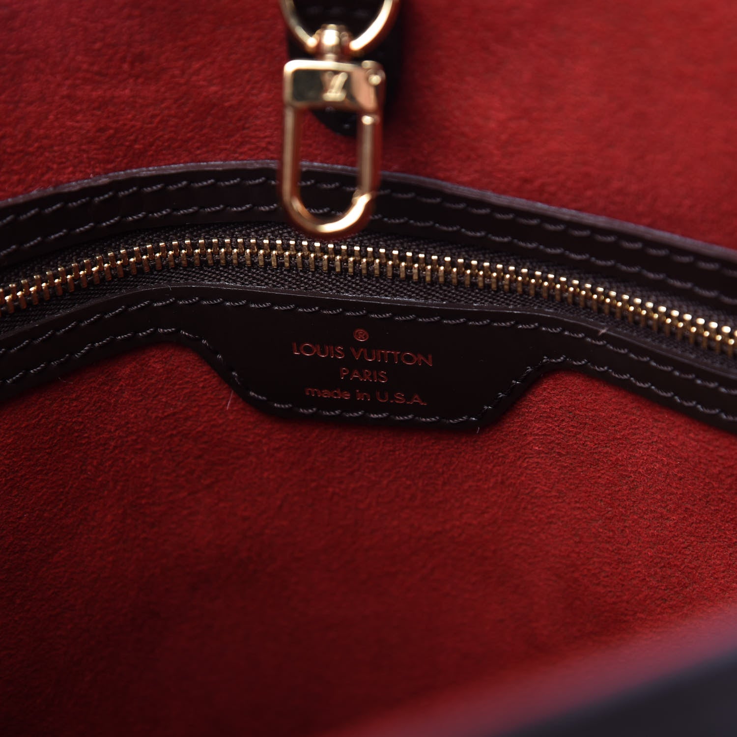 Louis Vuitton Damier Ebene Hampstead PM 8 of 9