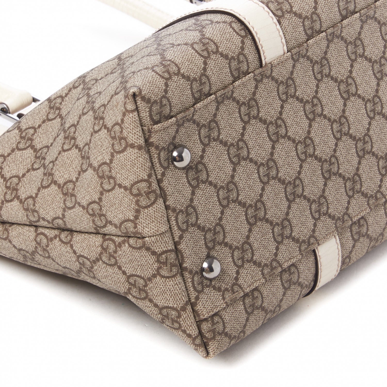 Gucci GG Plus Monogram Medium Joy Tote White 6 of 9