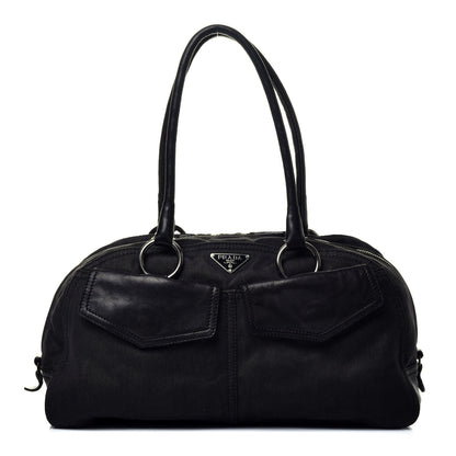 Prada Denim Bowler Black 1 of 8
