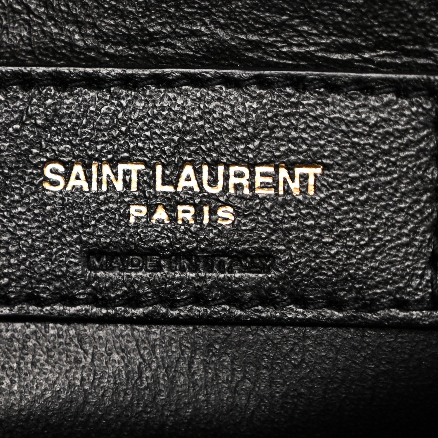 Saint Laurent Patent Matelasse Monogram Large Vicky Chain Bag Black 6 of 12