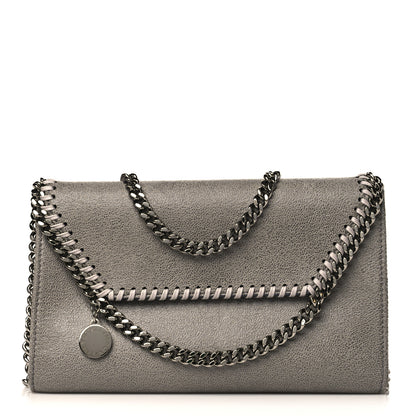 Stella McCartney Shaggy Deer Mini Falabella Crossbody Bag Light Grey 1 of 9
