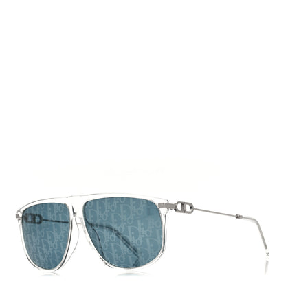 Christian Dior Acetate Oblique CD Rectangular Sunglasses 1 of 8