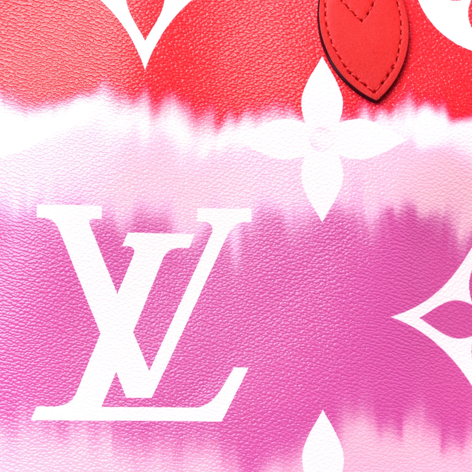 Louis Vuitton Monogram Escale Neverfull MM Rouge 12 of 12