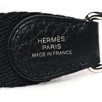 Hermes Taurillon Clemence Evelyne TPM Black 6 of 11