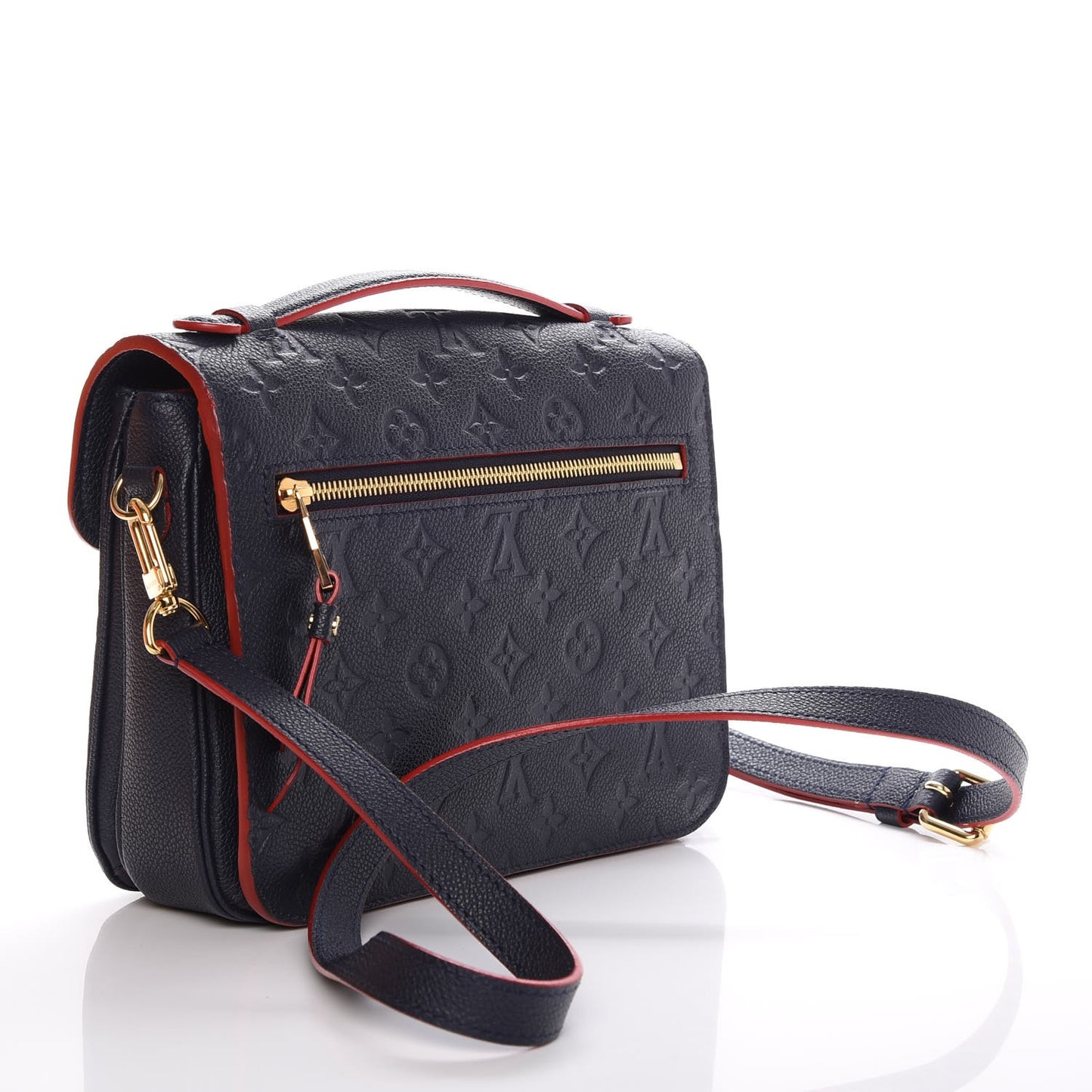 Empreinte Pochette Metis Marine Rouge