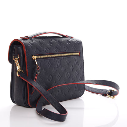 Louis Vuitton Empreinte Pochette Metis Marine Rouge 3 of 11