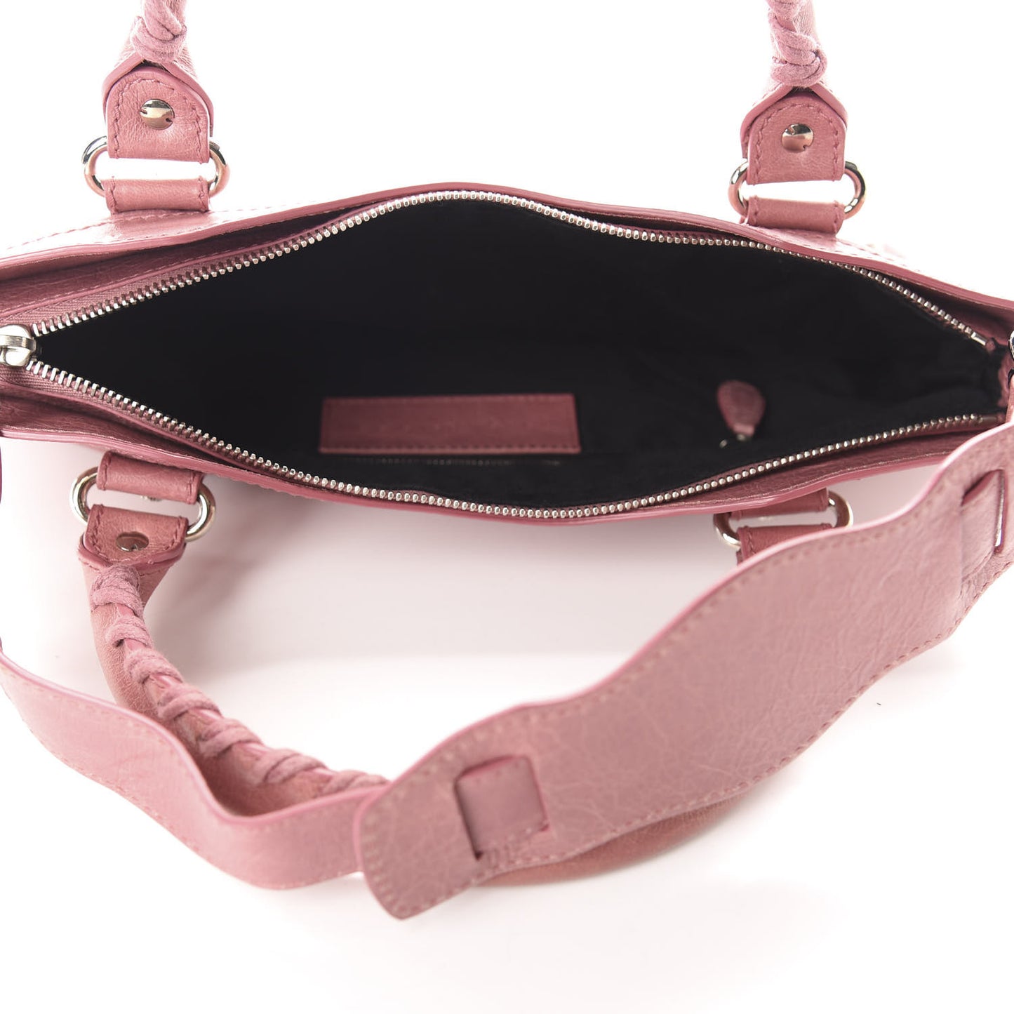 Agneau Giant 12 Silver Hardware First Rose Bruyere
