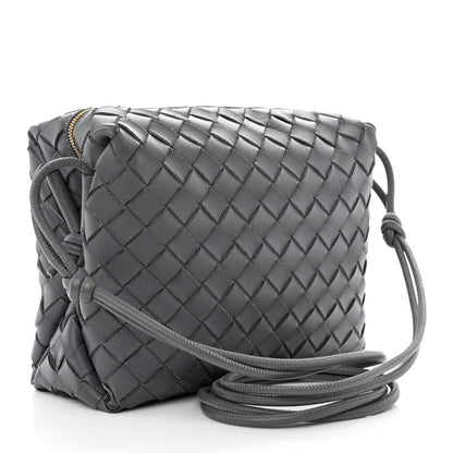 Bottega Veneta Nappa Intrecciato Small Loop Camera Bag Thunder 3 of 13