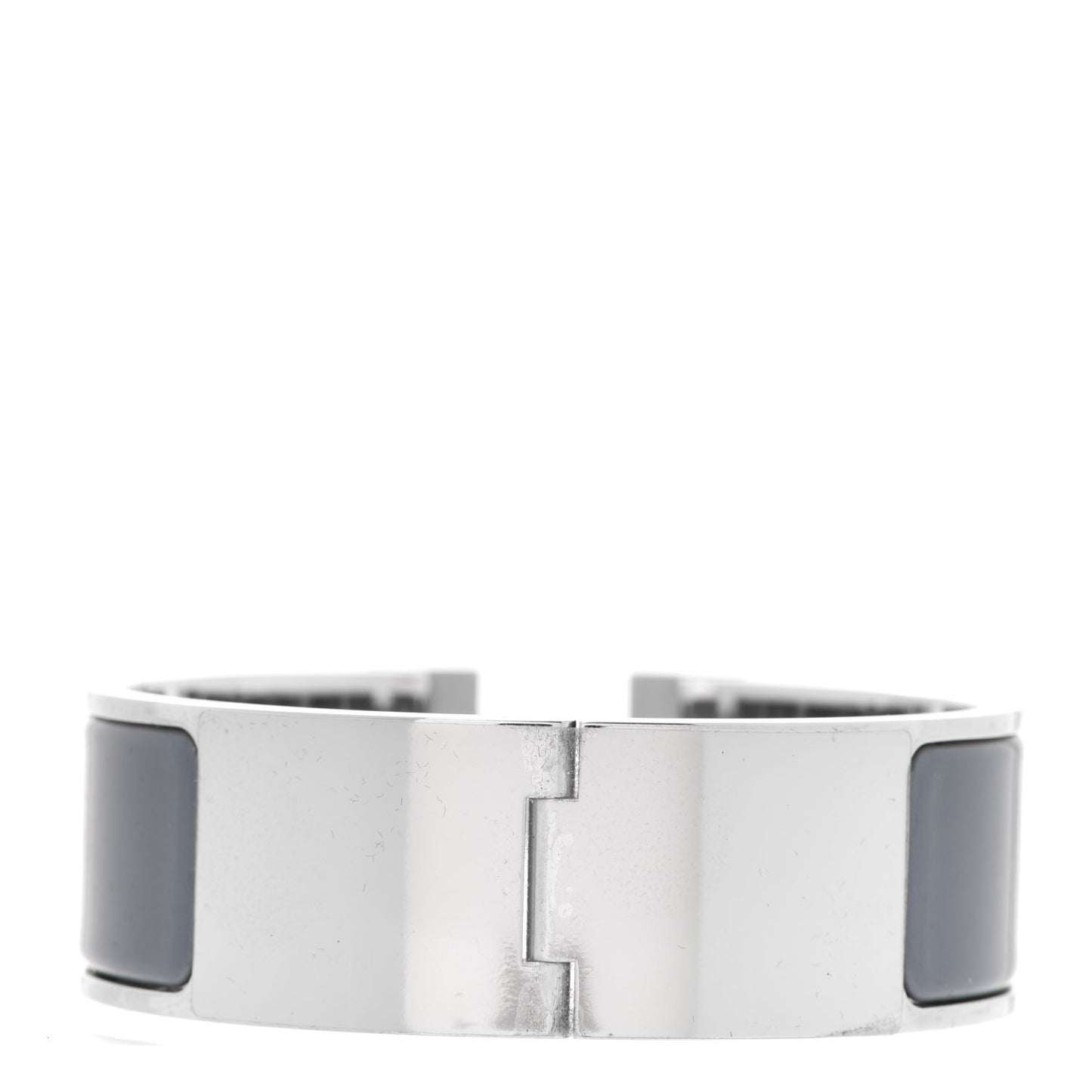 Enamel Wide Clic Clac H Bracelet PM Ardoise