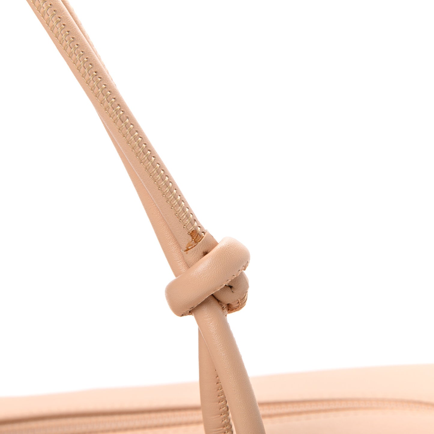Calfskin Quilted Small Cambon Multipocket Reporter Beige