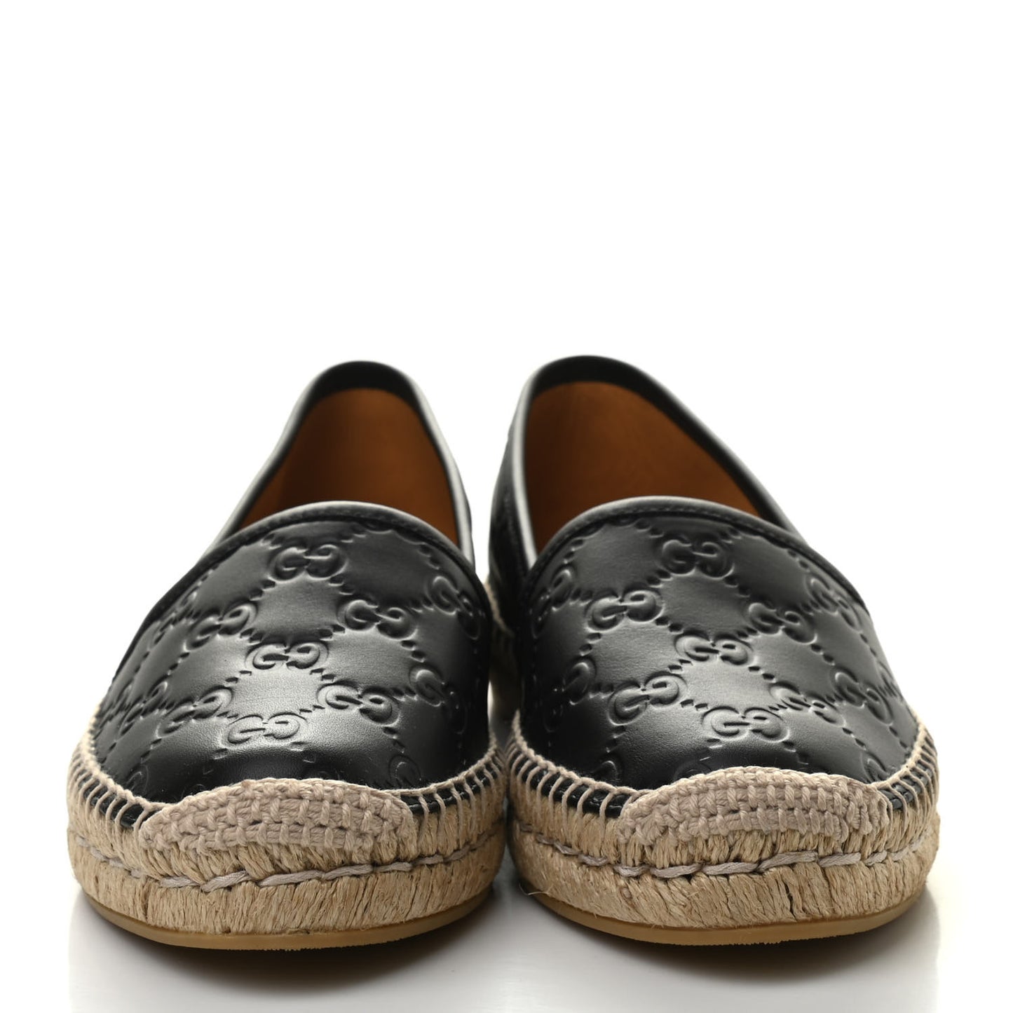 Guccissima Signature Espadrilles 35.5 Black